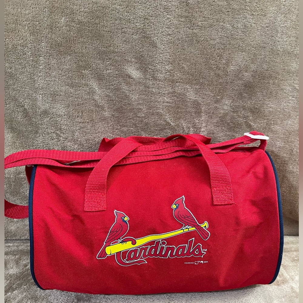 St Louis Cardinals #5 Pujols Red Mini Duffle Bag